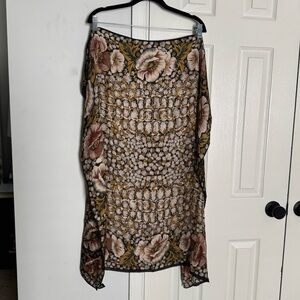 Vintage Ray Strauss 100% Silk Scarf